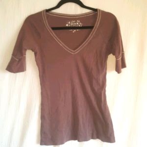 Brown t shirt
